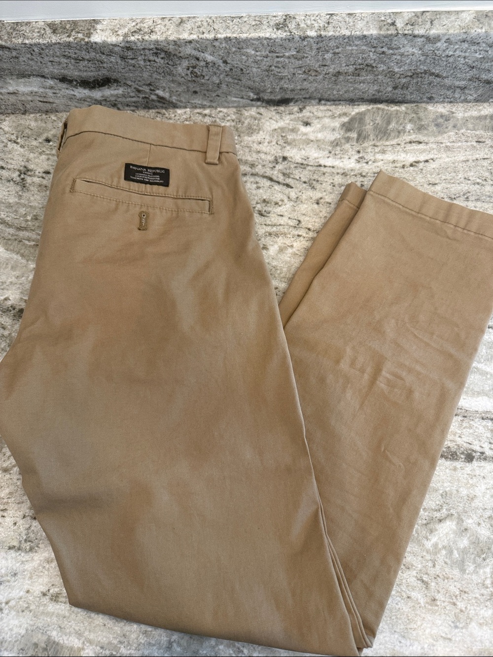 Banana Republic Men's Khaki Tan Fulton Chino / Pants 30x30